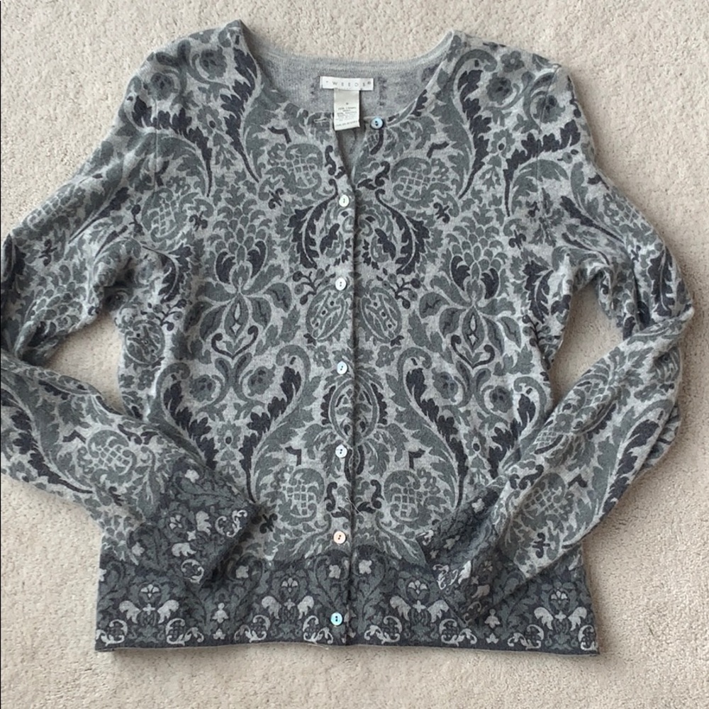 Brand new gray cardigan